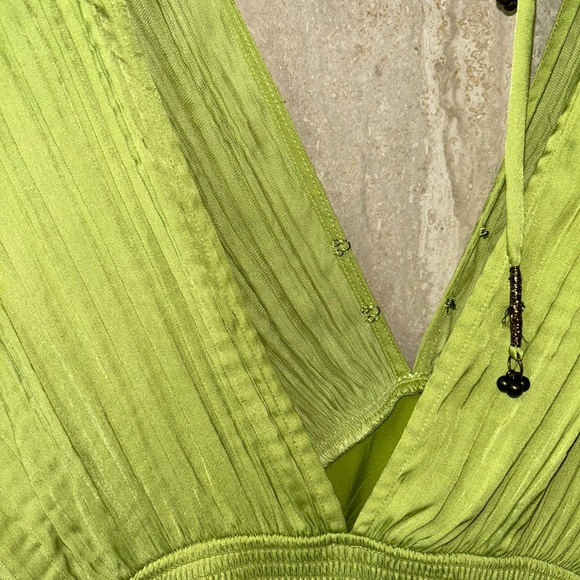 Free People Bonny Mini Dress (Medium) - Lime Green - Picture 6 of 7